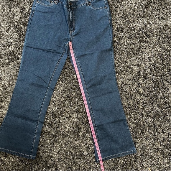 Jessica London Dark Wash Jeans Size 12P New - Picture 5 of 12